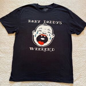Elle King Baby Daddy's Weekend Graphic T-Shirt‎ Black Size Large Tour Merch